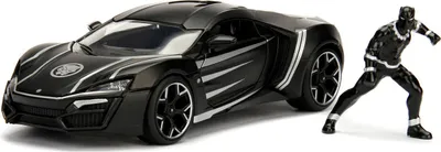 Immagine prodotto di Jada Die-Cast Avengers Black Panther met Auto 1:24