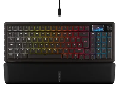 Image de Clavier mécanique gaming Corsair Vanguard 96, avec câble – Noir