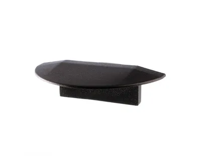 Produktbild von Deko-Light Profil Endkappe - Endkappe P-ET-01-10, Set 2 Stk, Kappe, Schwarz, Kunststoff, Deko-Light, 1 g, 25 mm