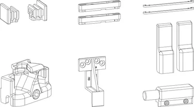 Image de GU-966/150 Carton d'accessoires blanc
