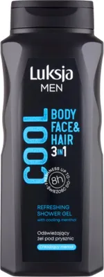 Immagine prodotto di Gel doccia rinfrescante Luksja - Detergente ringiovanente per eccellenza, 500 ml