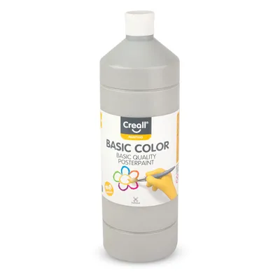 Produktbild von Creall Schulfarbe Grau, 1 Liter