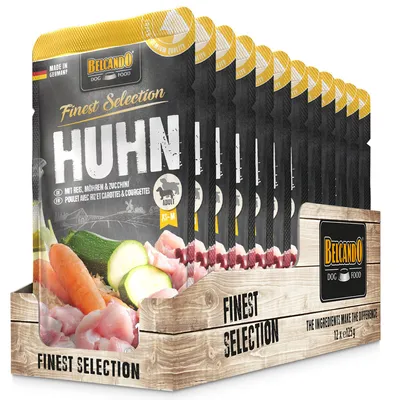 Produktbild von Belcando 511635, Huhn, Reis, Zucchini, 125 g