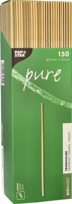 Zdjęcie produktu dla Papstar Trinkhalme Stroh pure