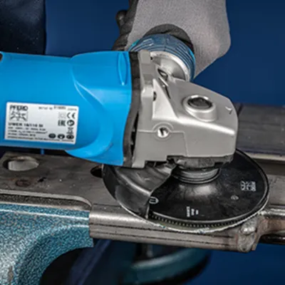 Produktbild von PFERD TOOLS Fiberscheibe Ø 115 mm VICTOGRAIN 60 für Höchstleistung auf Stahl
