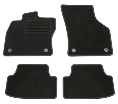 Produktbild von Fußmatten-Set für VW Golf 8, 01/2020-, 4-teilig, Schwarz