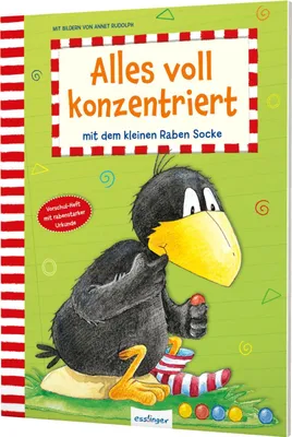 Zdjęcie produktu dla Der kleine Rabe Socke: Alles voll konzentriert mit dem kleinen Raben Socke