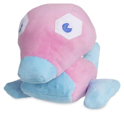 Produktbild von Pokémon Center Porygon Soda Pop Plüsch – 18 cm