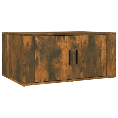 Produktbild von "2026 Aktion"Satztische/Couchtisch elegantes Design - Wohnzimmertisch - Räuchereiche 80x50x36cm Holzwerkstoff - Couchtische NeuMöbel690748