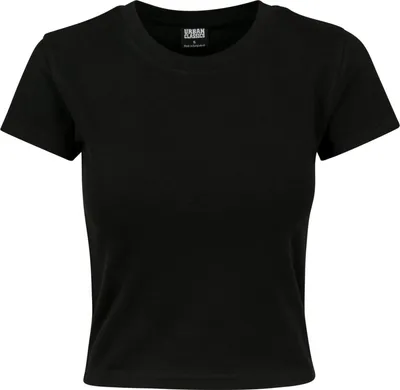 Produktbild von Urban Classics Kurzarm-T-Shirt für Frauen Uniop schwarz L