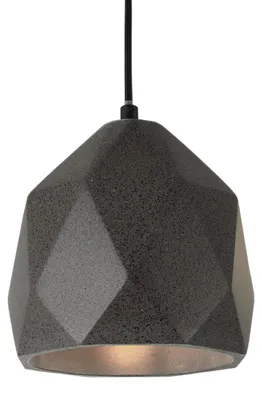 Produktbild von Hängelampe, E27, Lampe Für Wohnzimmer Esszimmer Küche, Höhenverstellbar Farbe  Beton-Sandstein-Schwarz