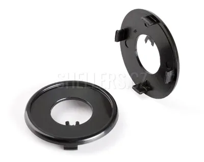 Obrázek produktu pro Středová krytka alu kola Ø 63/70 mm, U2S, SCHMIDT, plast černá bez loga