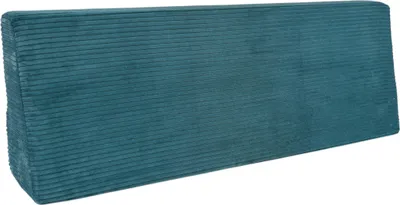 Produktbild von Pillows24 - Palettenkissen Rückenkissen 120x40 aus Cordstoff | Sitzkissen & Rückenkissen für Europaletten 120x80 | für Wohnzimmer, Garten | Türkis