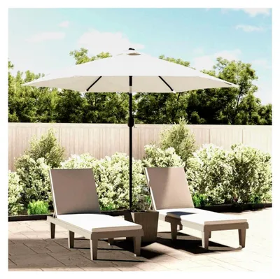 Produktbild von Ersatzbezug für Sonnenschirm Sandweiß 300 cm für Garten, Terrasse, Außenbereich