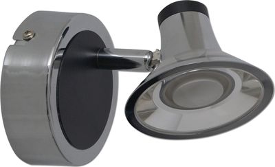 Näve LED Wand- und Deckenleuchten Neapel - Metall, Acryl  - chrome, schwarz, teilsatiniert; 1239742