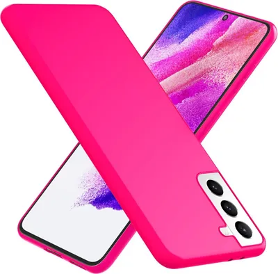 Zdjęcie produktu dla NALIA Kolorowe neonowe etui silikonowe do Samsung Galaxy S21 FE Różowy