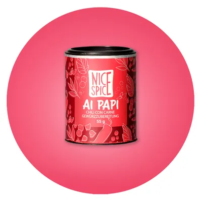 Produktbild von NICE SPICE Chili con Carne Gewürz 1 x 55g Würzmischung Tacos, Burritos