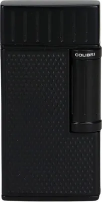 Produktbild von Colibri Julius II Feuerzeug 2er-Softflamme - schwarz, unbefüllt