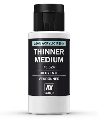 Produktbild von Vallejo VA73524 Model Color Thinner (Verdünner) 60ml