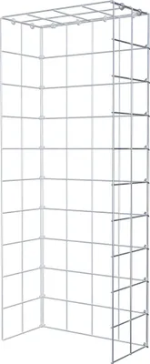Produktbild von Anbaugabione Typ 4 100 cm x 20 cm x 40 cm (L x H x T), Maschenweite 10 cm x 10 cm, C-Ring