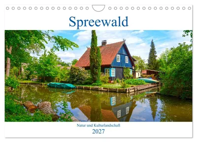Produktbild von Spreewald Natur und Kulturlandschaft (Wandkalender 2027 DIN A4 quer), CALVENDO Monatskalender