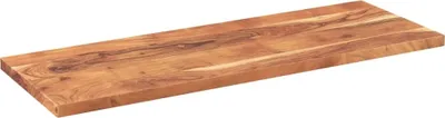 Immagine prodotto di Piano del tavolo 140x50x3,8 cm rettangolare in legno massiccio di acacia
