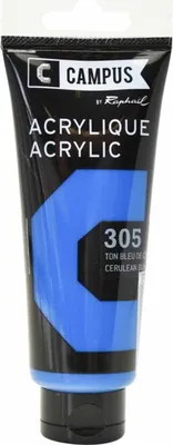 Produktbild von Acrylfarbe 100 ml - Ceruleum Blue n°305