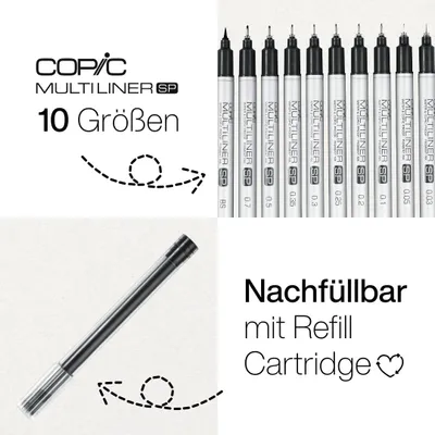Productafbeelding van COPIC Multiliner SP, 0,5 mm, zwart