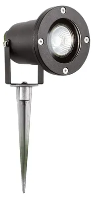 Obrázok produktu pre Vonkajšie svetlo LED, hliník, čierna farba, H 29 cm