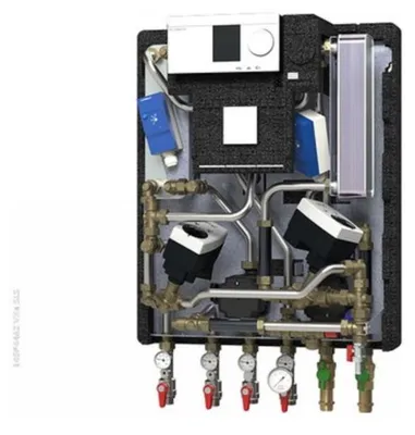 Produktbild von DANFOSS Hausstation VXe SLS Typ 3/1 FBH