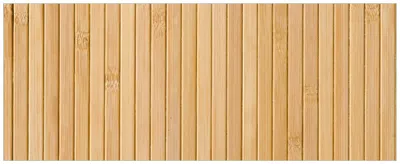 Produktbild von Wallario Wandbild aus Acryl, 200 x 80 cm, freischwebende Optik - Holzpanele hell