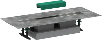 Obrázek produktu pro Sprchový žlab hansgrohe uBox universal 600 mm plast 56016180