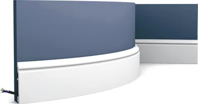 Produktbild von Orac Decor SX173F AXXENT CONTOUR flexible Sockelleiste Zierleiste Stuckleiste 2m