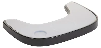 Produktbild von Childhome Evolu Tischplatte Abs Schwarz + Silikonen Platzdeckchen; Chevotsbl