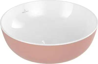 Produktbild von Villeroy & Boch V&B Aufsatzwaschtisch ARTIS 430mm rund o ÜL powder