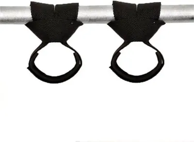 Produktbild von PolkaHome® Gewichtheberbanden 1 Paar – Lifting Straps mit Polsterschutz für Fitness, Deadlift, Kreuzheben, Klimmzüge – Antirutsch