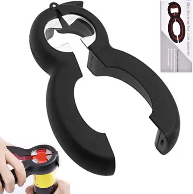 Glasöffner Für Arthritis-Hände - Universal Schraubenschlüssel Mit Gummi-Griff