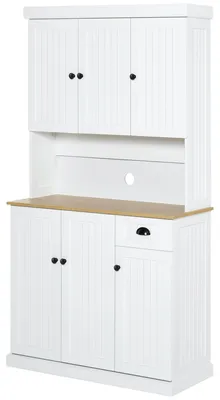 Immagine prodotto di Mobile Dispensa Cucina 101x39x180 cm in Legno Bianco