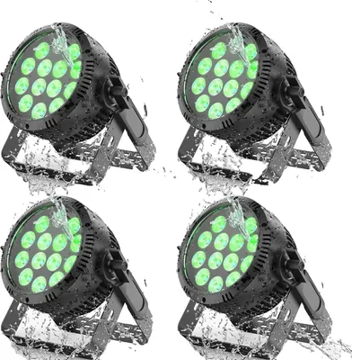 Image de Projecteur de scène, étanche, contrôle DMX, prise EU