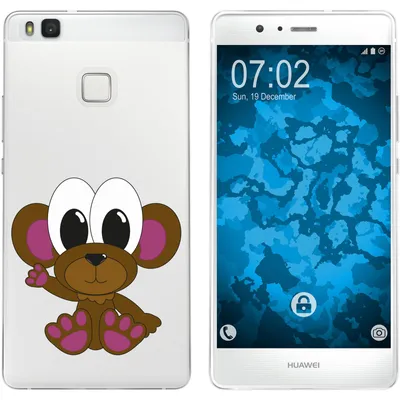 Produktbild von PhoneNatic Case kompatibel mit Huawei P9 Lite Silikon-Hülle Cutiemals M3