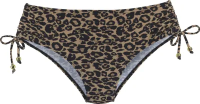 Produktbild von VIVANCE Bikini-Hose Thora schwarz nougat bedruckt Größe 40