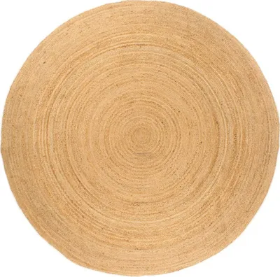 Produktbild von Teppich Jute Geflochten 210 cm Rund