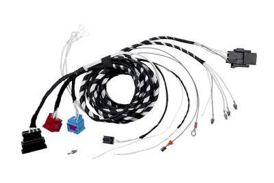 Obrázok produktu pre Sada káblov otočného spojovacieho zariadenia prívesu AHK - centrálna elektrika pre VW Sharan 7N, S