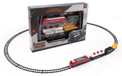 Produktbild von Spielzeugzug mit Lokomotive und Waggons