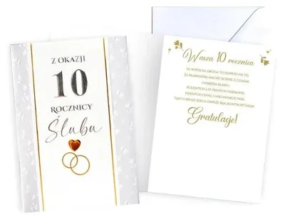 Zdjęcie produktu dla KARNET Z 10 rocznicy