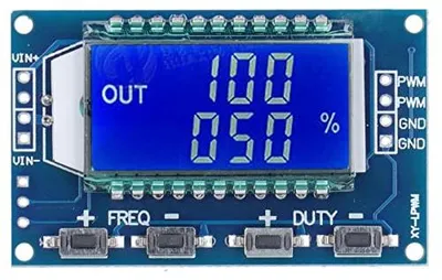 PWM-Signalgenerator 1 Hz-150 kHz, LCD, 3,3-30 V, Motorbestellung