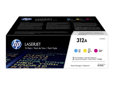 Produktbild von HP Toner Multi Pack CF 440 AM C/M/Y No. 312 A