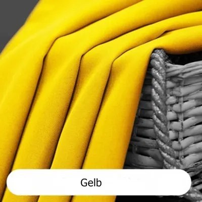 Produktbild von Gelb 140x160 Vorhang ÖSEN Gardine Dekoschal Deko ÖSENSCHAL Modern Curtain