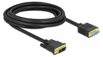 Immagine prodotto di Delock Kabel DVI 12+5 Stecker zu VGA Buchse 3 m