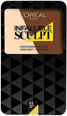 Produktbild von L’Oréal Paris Make-Up Designer Infaillible Sculpt 300 Medium, Medium, Gepresster Puder, Frauen, 1 Stück(e), 11 mm, 60 mm